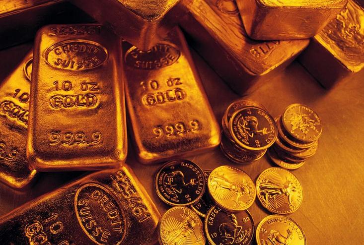 国际现货黄金上涨榕投资者趁金价高位套现获利